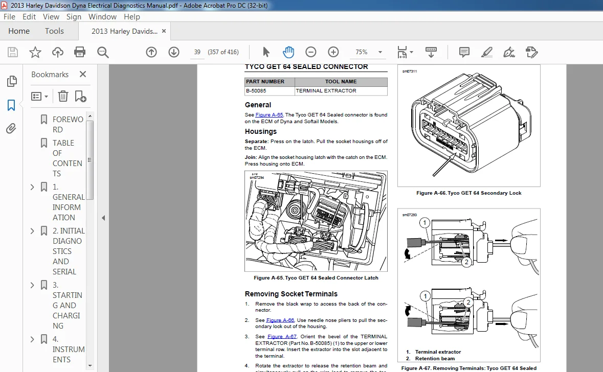 2013 Harley Davidson Dyna Models Electrical Diagnostic Manual - PDF DOWNLOAD