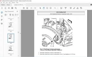 2014-2016 CADILLAC ELR COMPLETE SERVICE MANUAL