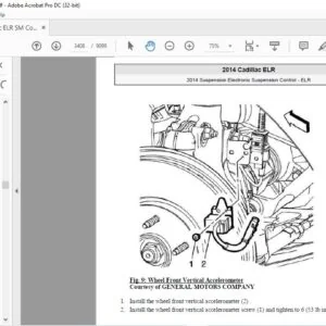 2014-2016 CADILLAC ELR COMPLETE SERVICE MANUAL