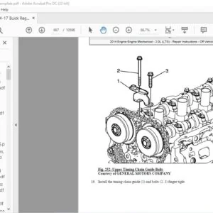 2014-2017 BUICK REGAL COMPLETE SERVICE MANUAL