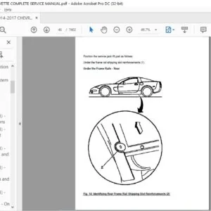 2014-2017 CHEVROLET CORVETTE COMPLETE SERVICE MANUAL