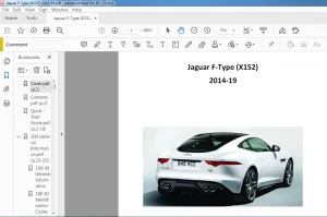 2014-2019 Jaguar F-Type X152 Complete Factory Service Manual - PDF DOWNLOAD