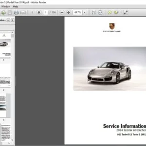 2014 PORSCHE 911 TURBO 911 TURBO S 991 SERVICE MANUAL