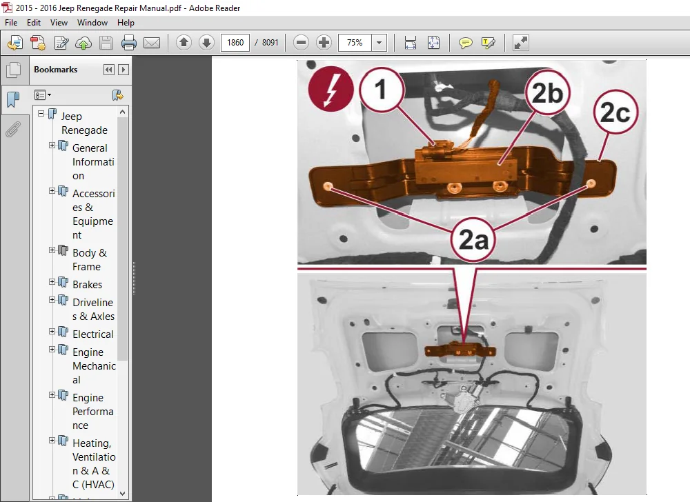 2015 - 2016 Jeep Renegade Repair Manual - PDF DOWNLOAD