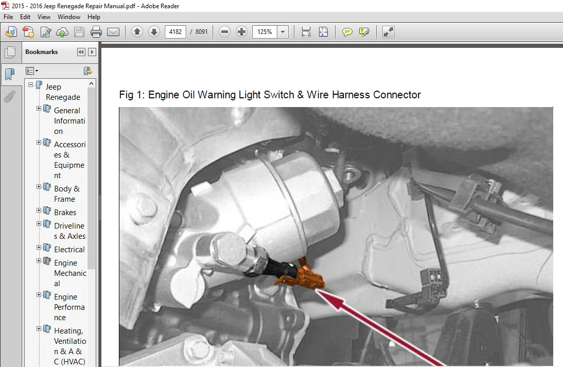 2015 - 2016 Jeep Renegade Repair Manual - PDF DOWNLOAD