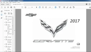 2017 Chevrolet Corvette Owner's Manual - PDF DOWNLOAD