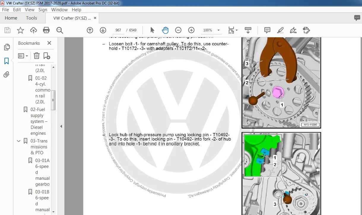 2017 Volkswagen Crafter (SY,SZ) Service Manual - PDF DOWNLOAD