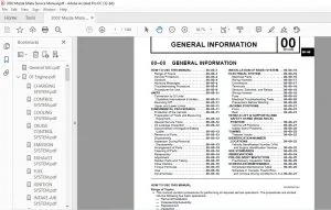 2020 MAZDA MIATA SERVICE MANUAL