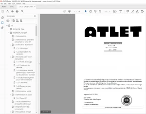 ATLET OP série  OPM OPH OPC & OPS Manual de Maintenance - PDF DOWNLOAD (French)