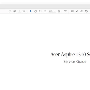 Acer Aspire 1510 Series Laptop Service Guide manual – PDF DOWNLOAD