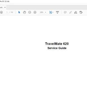 Acer TravelMate 620 Laptop Service Guide Manual - PDF DOWNLOAD