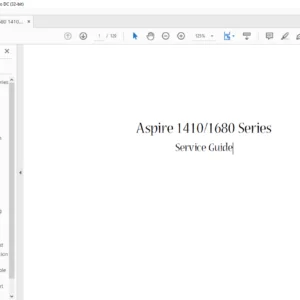 Aspire 1410/1680 Series laptop Service Guide - PDF DOWNLOAD