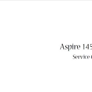 Aspire Laptop 1450 Series Service Guide – PDF manual