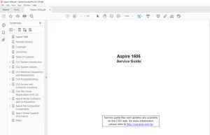 Aspire 1606 LapTop Service Guide - PDF DOWNLOAD