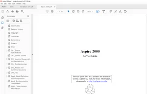 Aspire 2000 LapTop Service Guide Manual - PDF DOWNLOAD