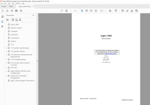 Aspire 2000 Series Laptop Service Guide Manual - PDF DOWNLOAD