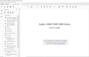 Aspire 3000 3500 5000 Series laptop Service Guide - PDF DOWNLOAD