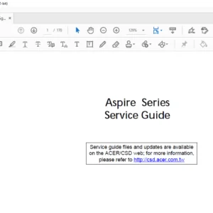 Aspire Series Laptop Service Guide Manual - PDF DOWNLOAD