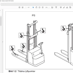 Atlet Truck PS 125 PSH 160 och PSH 200 Service Manual - PDF DOWNLOAD