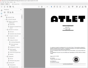 Atlet Type de chariot PPL PPD PPF PPC PPS Manual De Maintenance - PDF DOWNLOAD (FRENCH)