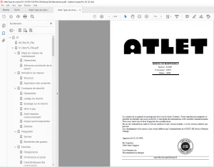 Atlet Type de chariot PS 125 PSH 160 PSH 200 Manual De Maintenance - PDF DOWNLOAD