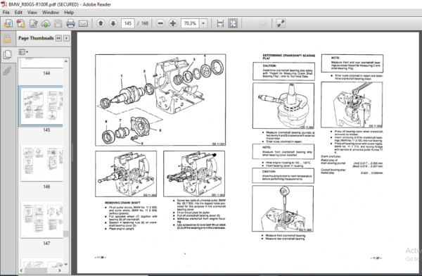 BMW R 80 GS - R 100 R Motorrad Repair Manual - PDF DOWNLOAD ...