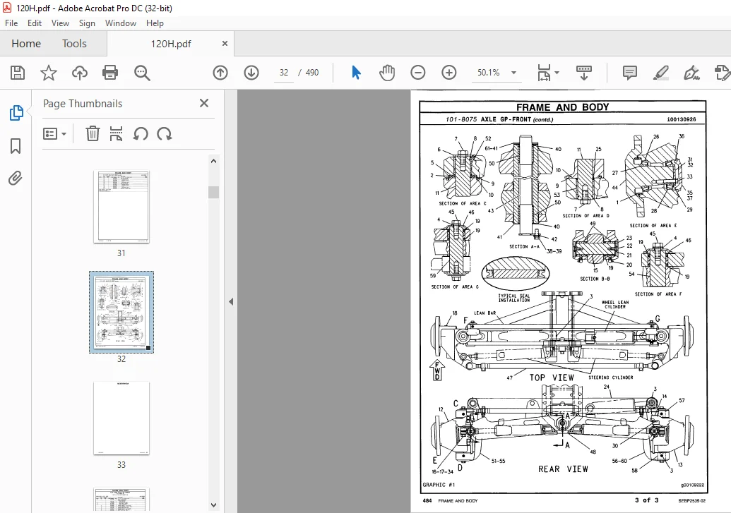 CATERPILLAR 236 246 252 262 Skid Steer Loader Parts Manual Vol 2 - PDF DOWNLOAD - Image 4