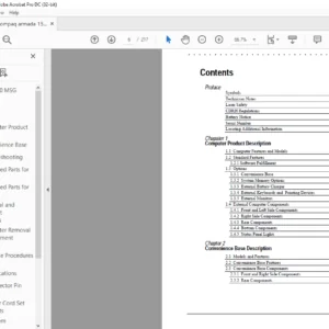 COMPAQ ARMADA 1500 FAMILY OF PERSONAL COMPUTERS MAINTENANCE AND SERVICE GUIDE MANUAL - PDF DOWNLOAD