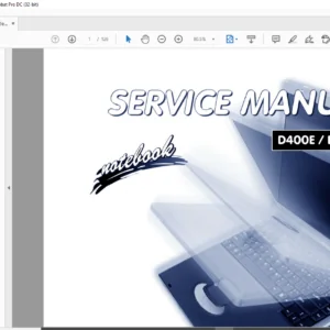 Clevo D400E/D410E Notebook Computer Service Manual - PDF DOWNLOAD