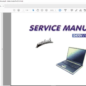 Clevo D470V  D480V Notebook Computer Service Manual - PDF DOWNLOAD