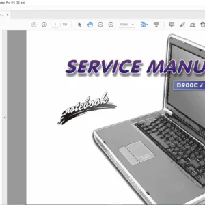 Clevo D900C/D901C NoteBook Service Manual - PDF DOWNLOAD