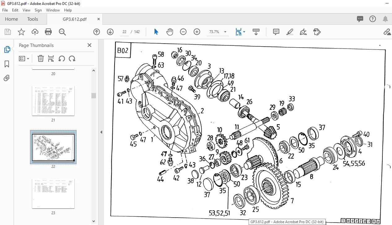 DEUTZ FAHR GP 3.612-S Spare Parts MANUAL - PDF DOWNLOAD - Image 3