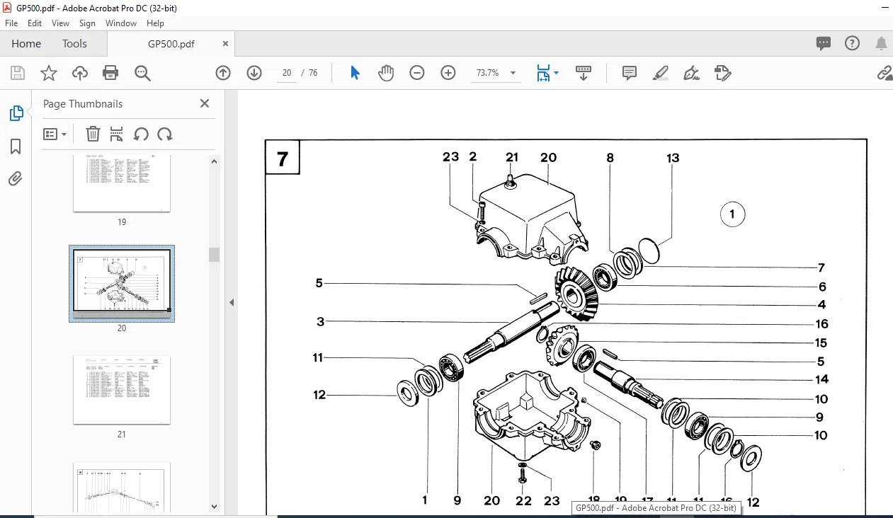 DEUTZ FAHR GP 500 Spare Parts MANUAL - PDF DOWNLOAD - Image 3