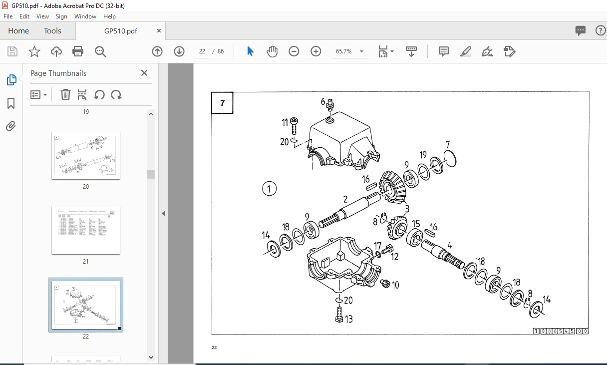 DEUTZ FAHR GP 510 Spare Parts MANUAL - PDF DOWNLOAD - Image 3