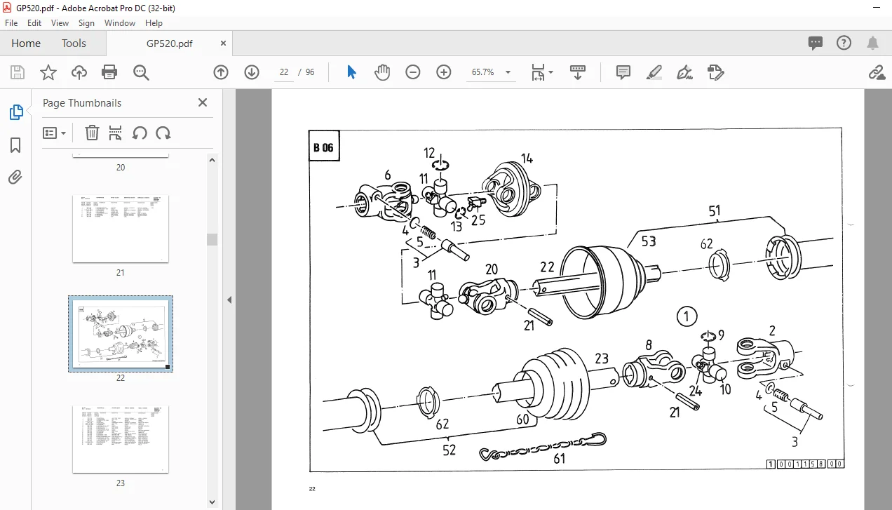 DEUTZ FAHR GP 520 Spare Parts MANUAL - PDF DOWNLOAD - Image 3