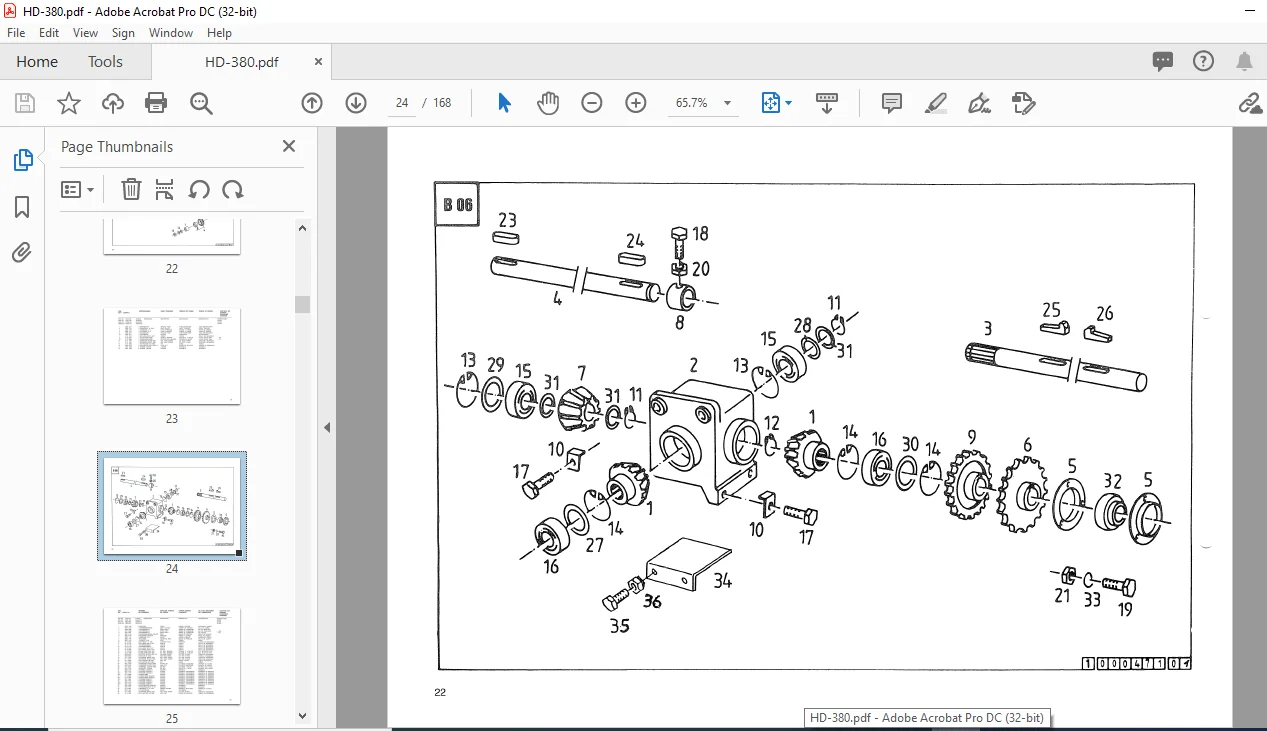 DEUTZ FAHR HD 380 Spare Parts MANUAL - PDF DOWNLOAD - Image 3