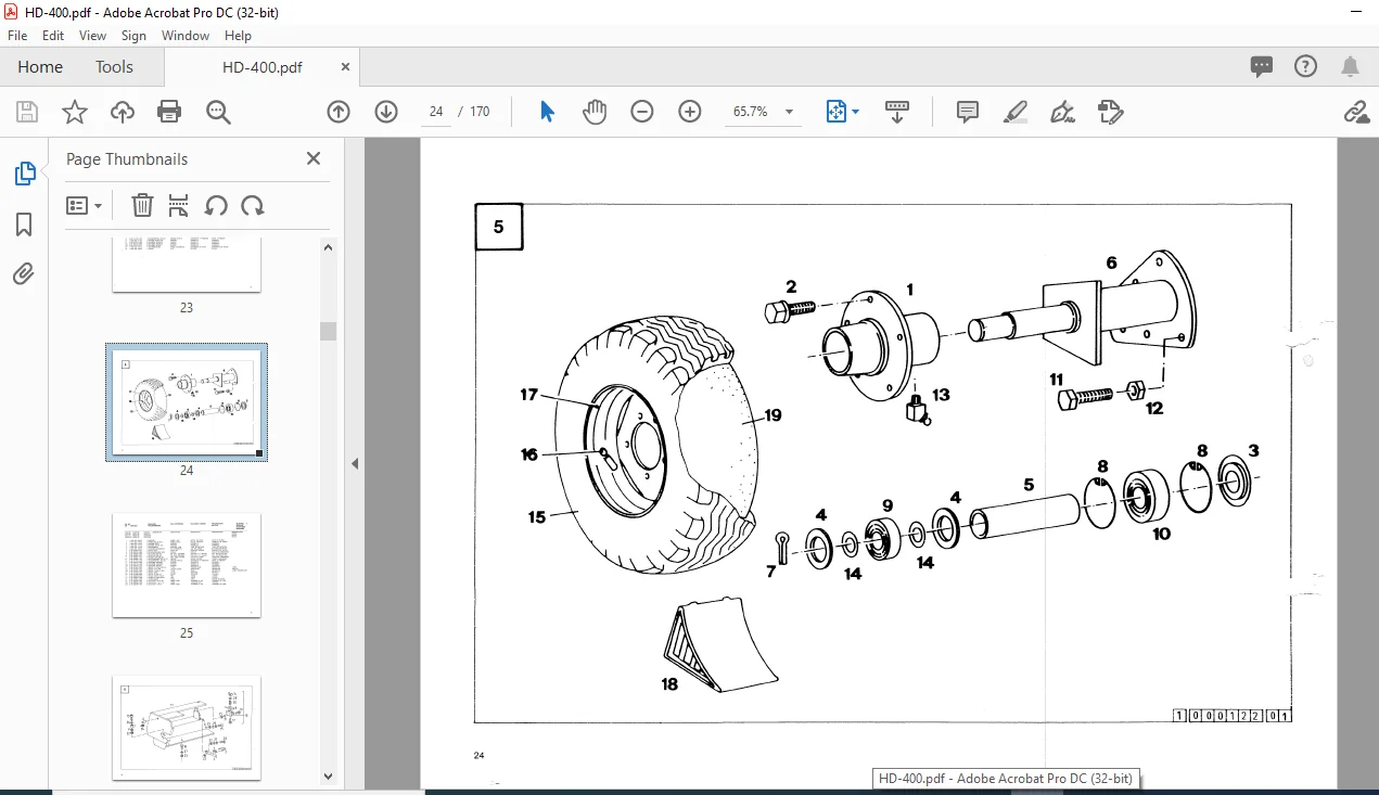DEUTZ FAHR HD 400 Spare Parts MANUAL - PDF DOWNLOAD - Image 3