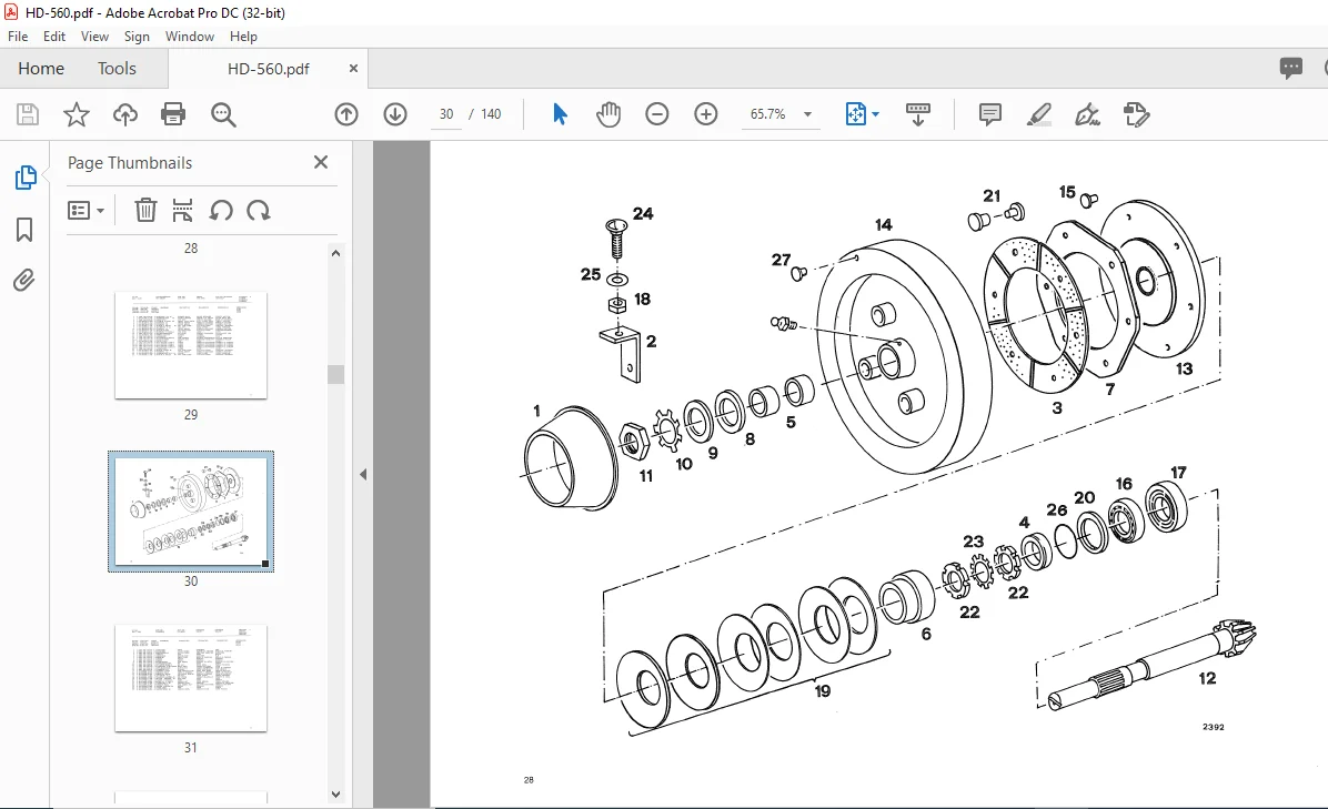 DEUTZ FAHR HD 560 Spare Parts MANUAL - PDF DOWNLOAD - Image 3