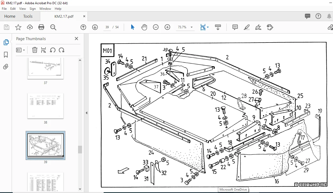 DEUTZ FAHR KM 2.17 Spare Parts MANUAL - PDF DOWNLOAD - Image 3