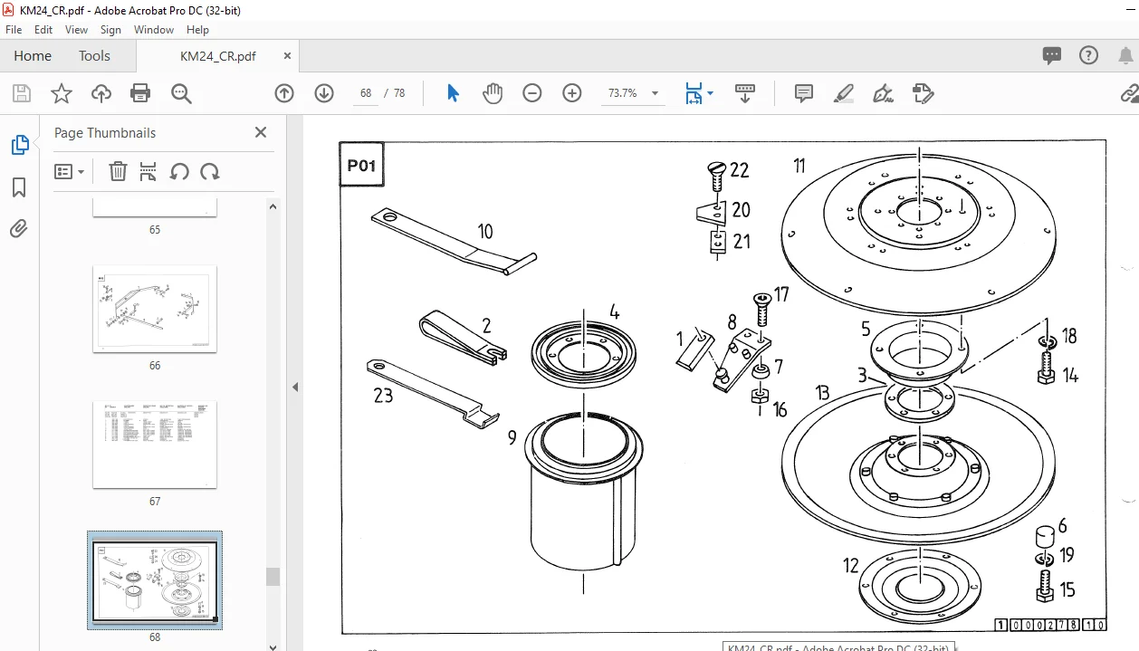 DEUTZ FAHR KM24CR Spare Parts Manual - PDF DOWNLOAD - Image 3