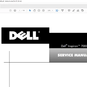 Dell Inspiron 7000 Laptop  Service Manual - PDF DOWNLOAD