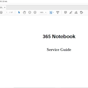 Extensa 365 Notebook Laptop Service Guide Manual - PDF DOWNLOAD
