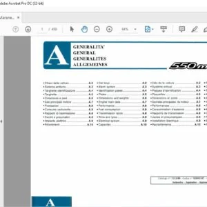 Ferrari 550 Maranello SERVICE MANUAL