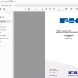 Fiat Kobelco E235SR EVOLUTION Workshop Manual - PDF DOWNLOAD