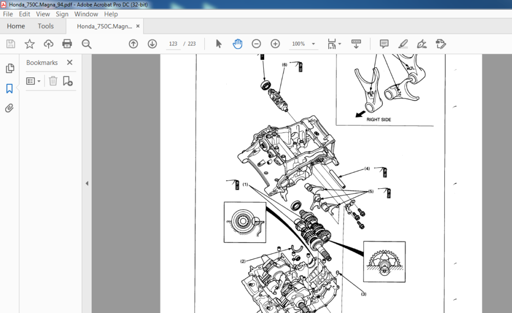 Honda 750c Magna service Manual - PDF DOWNLOAD - HeyDownloads - Manual ...