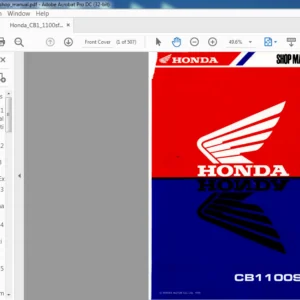 Honda CB1100SF Workshop Manual - PDF DOWNLOAD