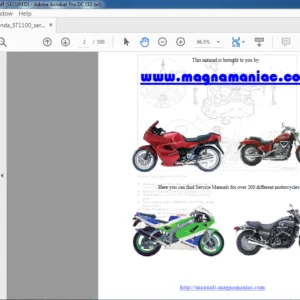 Honda ST1100 service manual