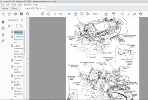 Honda VFR750F 90-96 Service Manual - PDF DOWNLOAD - HeyDownloads ...