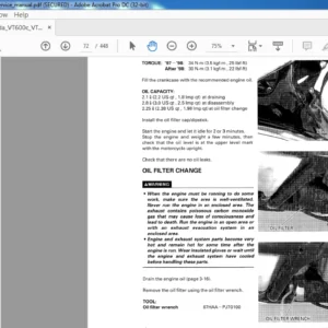 Honda VT600C VT600 CD 97-01 Service Manual - PDF DOWNLOAD