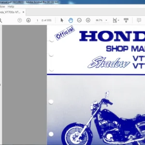 Honda VT700C VT750 '84 Shop Manual - PDF DOWNLOAD